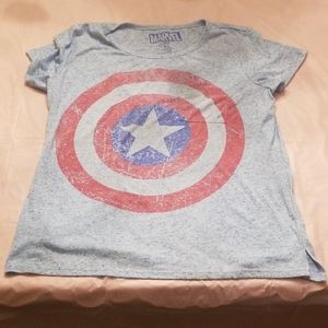 Captain America Marvel graphic tee